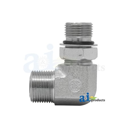 A & I Products Elbow Fitting - 90 DEG ELBOW, O-RING FSF 3" x3" x2" A-38H1006